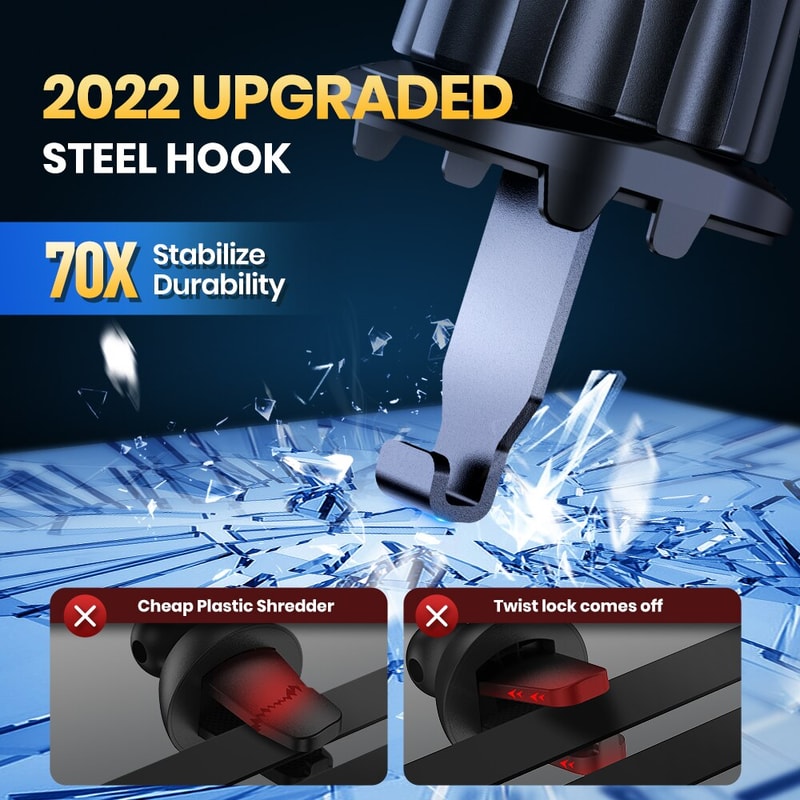 Rotating Gravity Car Phone Holder Air Vent Mount For GPS And Smartphones 4