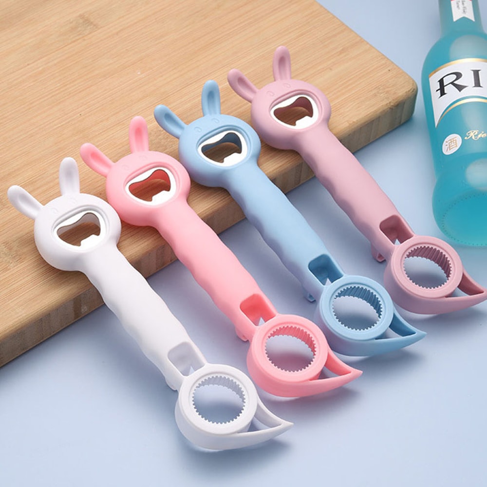 Bear Grip Bottle Opener and Jar Opener for Cans Bottles and Lids