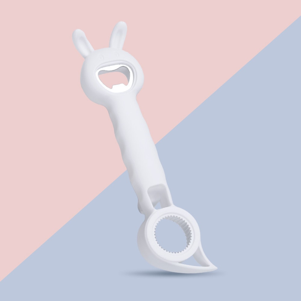 Bear Grip Bottle Opener and Jar Opener for Cans Bottles and Lids