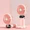 Portable Handheld Fan with Phone Holder USB Rechargeable Foldable Neck Fan with Display