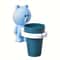 Cute Self Adhesive Toothbrush Holder Wall Mounted Bathroom Organizer Cup 5