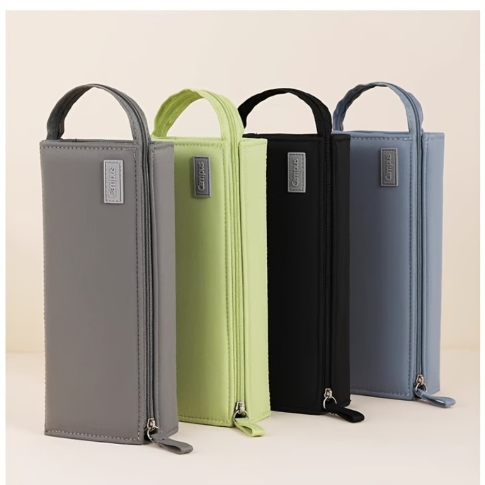 Large Capacity Hard Shell Pencil Case Organizer For School And Travel 0