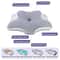 Memory Cotton Butterfly Shaped Cervical Pillow For Neck Support Slow Rebound 1