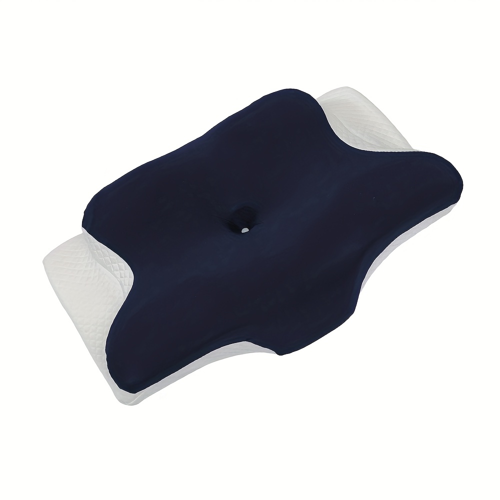 Memory Cotton Butterfly Shaped Cervical Pillow For Neck Support Slow Rebound 5