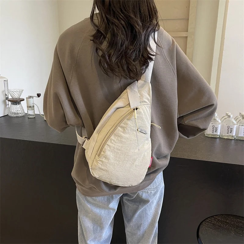 Waterproof Sling Bag For Men Women Lightweight Crossbody Chest Pack For Cycling Travel And Outdoor 2