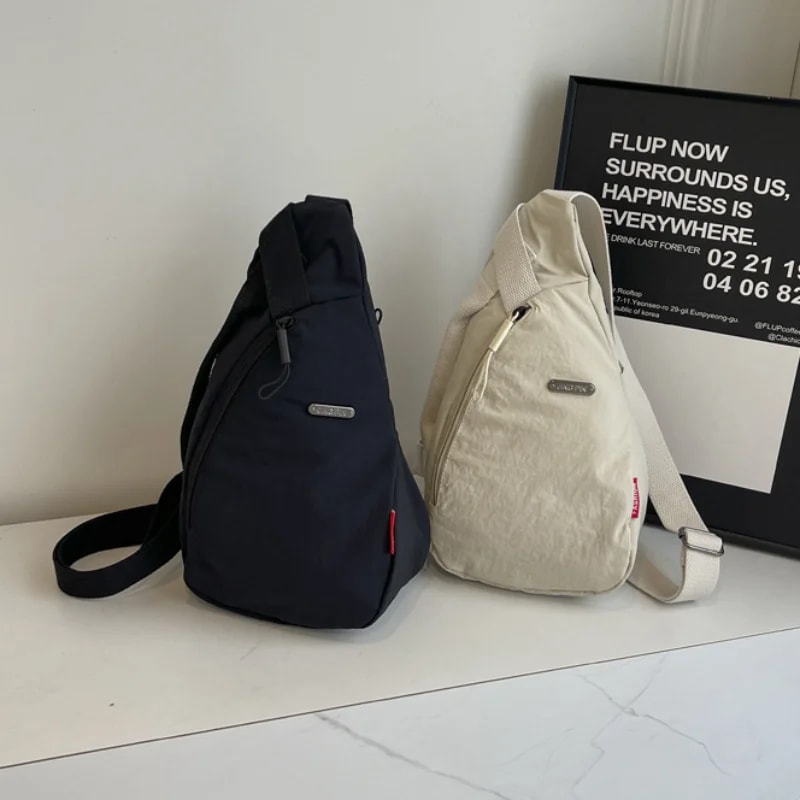 Waterproof Sling Bag For Men Women Lightweight Crossbody Chest Pack For Cycling Travel And Outdoor 3