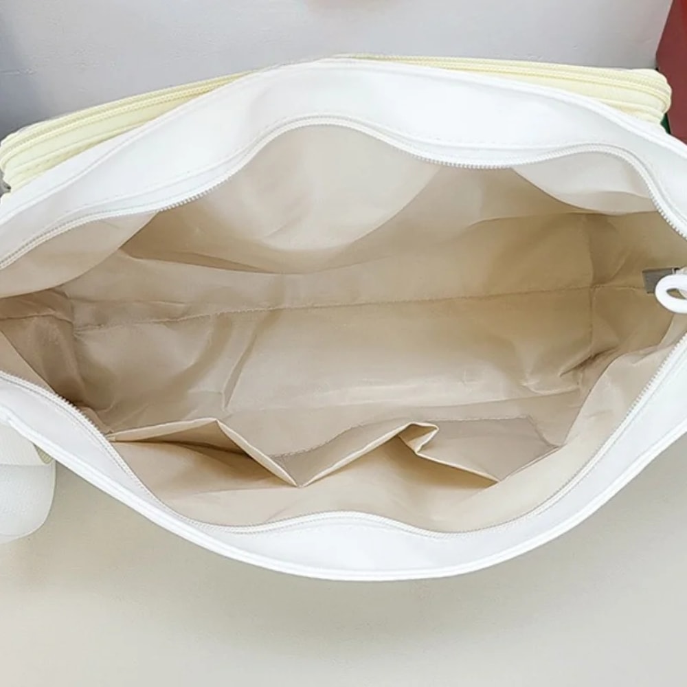 Bag Transparent Pin Display Crossbody Messenger Bag