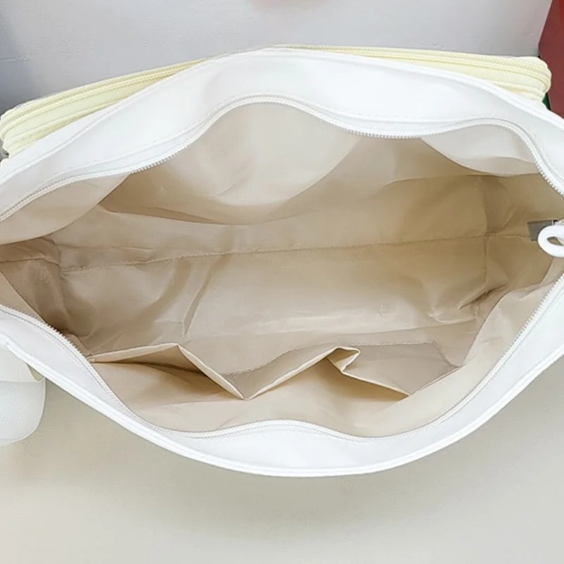 Bag Transparent Pin Display Crossbody Messenger Bag