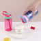 Leakproof Kids Water Bottle With Straw Portable Reusable Plastic Juice Cup For Girls 2