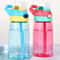 Leakproof Kids Water Bottle With Straw Portable Reusable Plastic Juice Cup For Girls 4