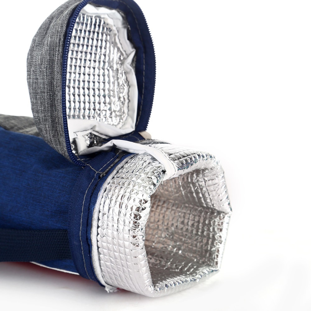 Insulated Bottle Cooler Bag Waterproof Oxford Carrier For Camping Picnic Travel 0