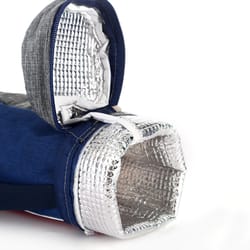 insulated bottle cooler bag waterproof oxford carrier for camping picnic travel