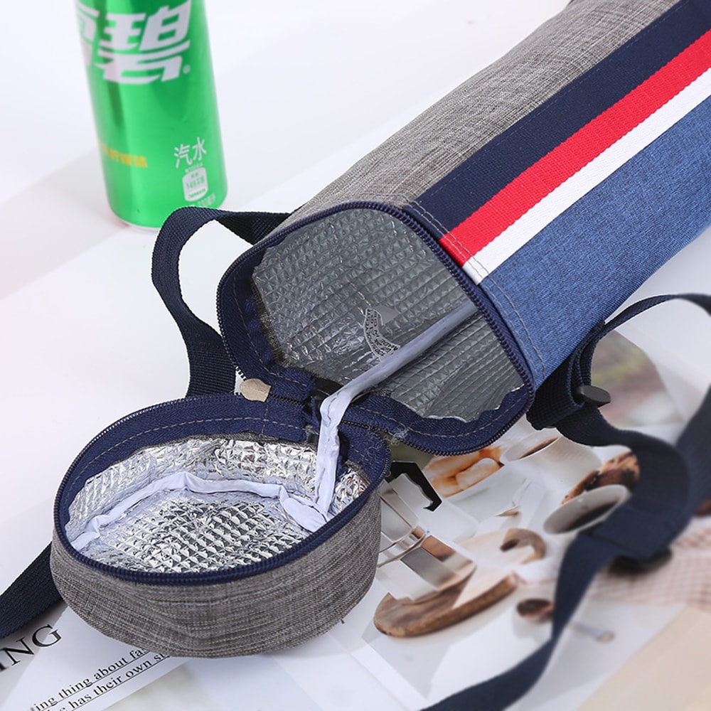 Insulated Bottle Cooler Bag Waterproof Oxford Carrier For Camping Picnic Travel 3