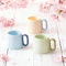 Cream Style Ceramic Coffee Mug For Breakfast And Office 0