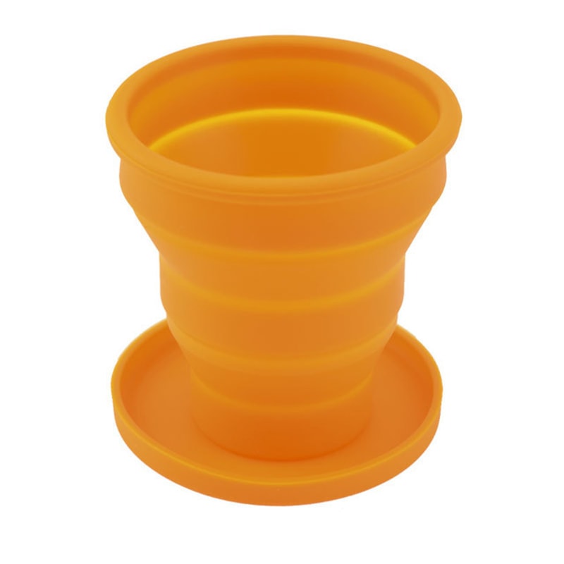 Collapsible Travel Cup Silicone Foldable Cup With Cover For Camping And Outdoor Use 6