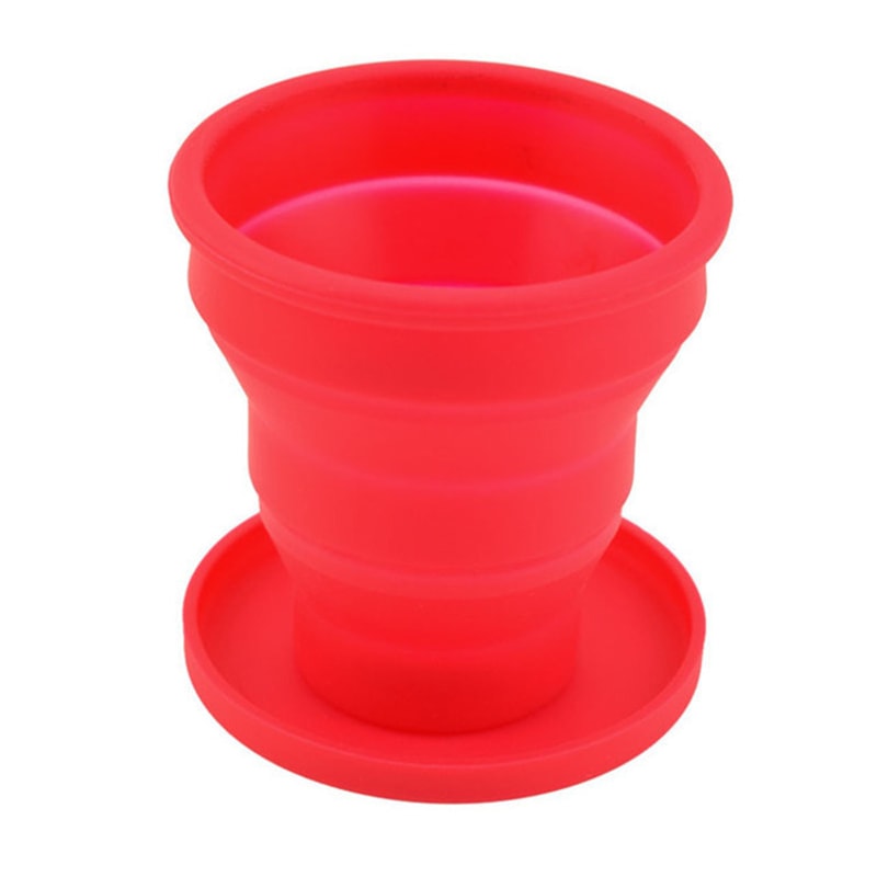 Collapsible Travel Cup Silicone Foldable Cup With Cover For Camping And Outdoor Use 8