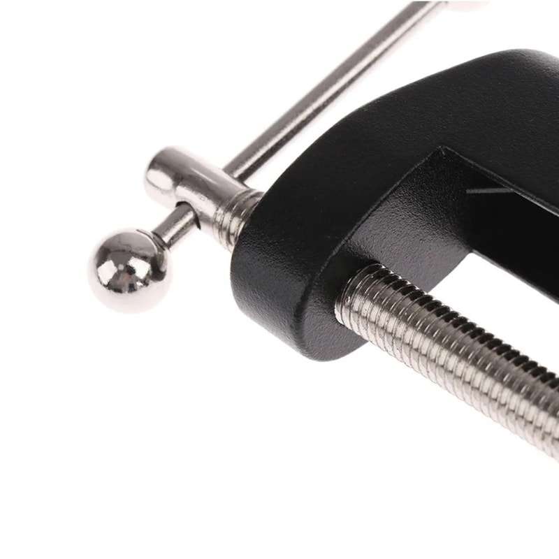 Heavy Duty Boom Arm Desk Mount C Clamp For Microphone And Ring Light 3