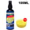 Car Plastic Restorer and Trim Restorer with Nano Ceramic Coating Agent for Professional Black Shine