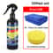 Car Plastic Restorer and Trim Restorer with Nano Ceramic Coating Agent for Professional Black Shine