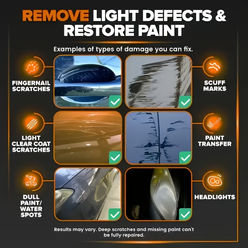 Ultimate Car Scratch Remover & Paint Restorer Professional All in One Polishing Compound