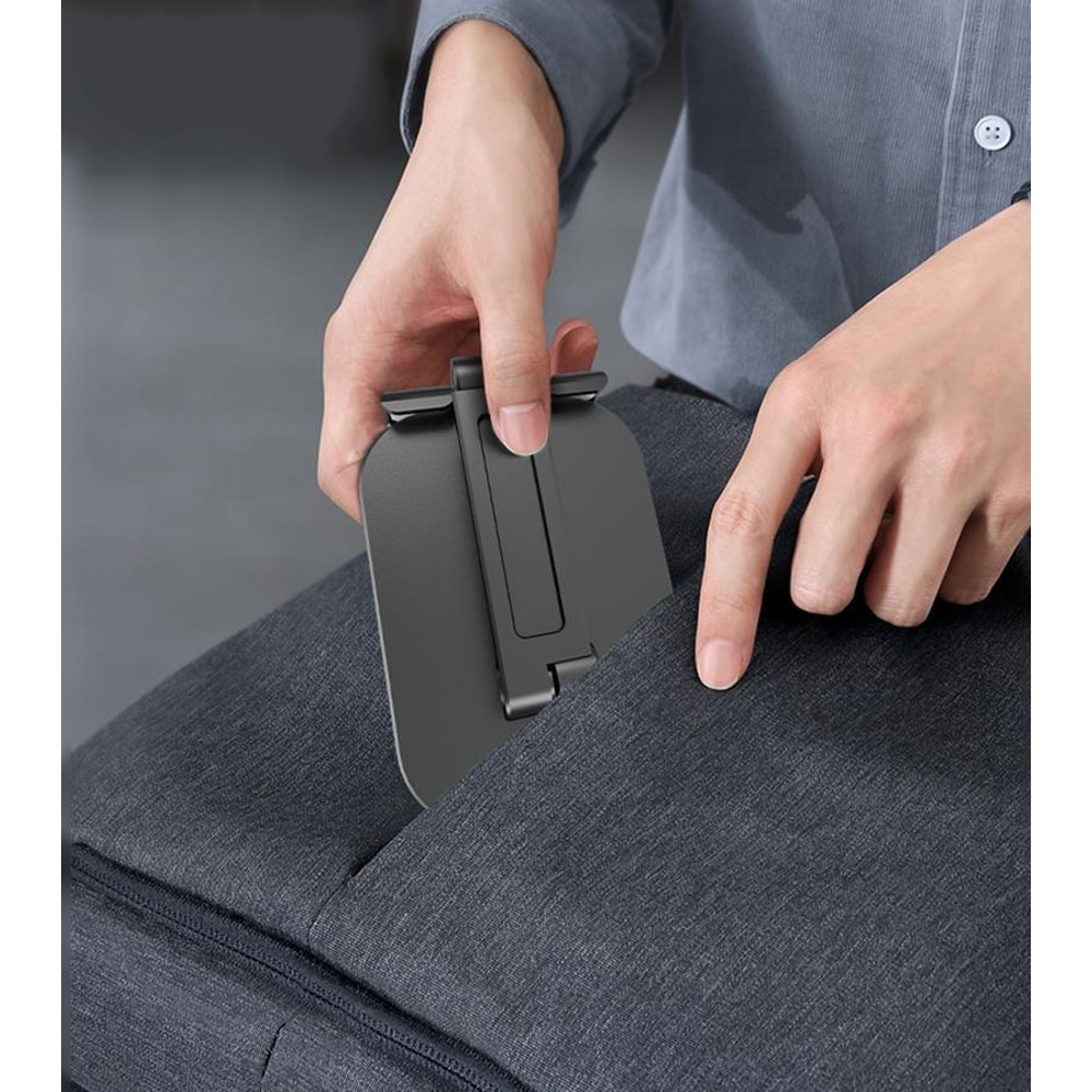Universal Adjustable Tablet Stand And Foldable Phone Holder For Ergonomic Desktop Tablet Mount View 2