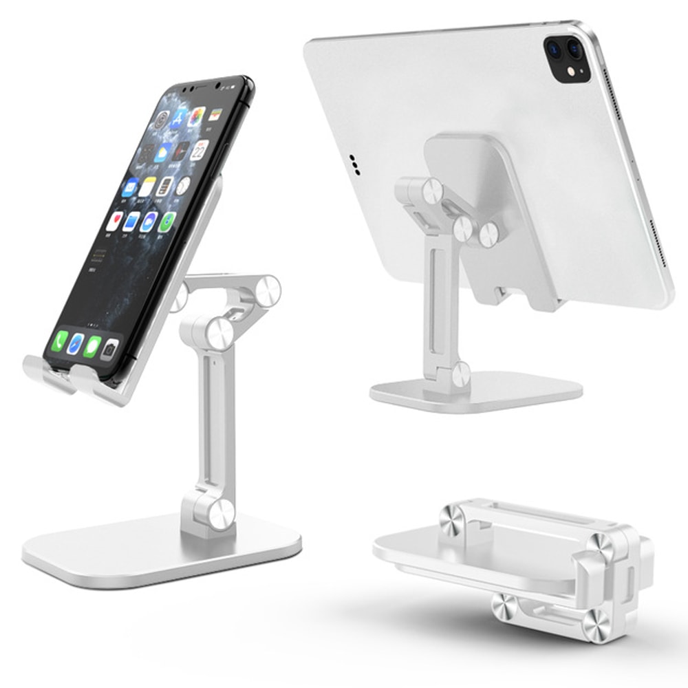 Universal Adjustable Tablet Stand And Foldable Phone Holder For Ergonomic Desktop Tablet Mount View 7