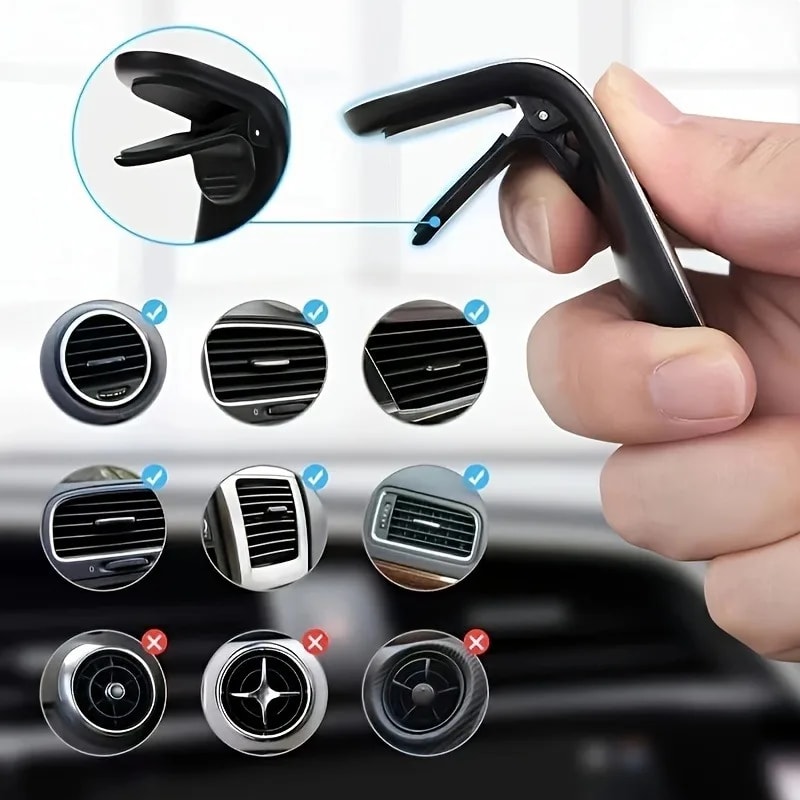 Magnetic Car Phone Mount Universal Air Vent Phone Holder