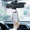 Rotatable Rearview Mirror Phone Mount Retractable GPS Bracket For Safe Driving 1