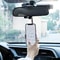 Rotatable Rearview Mirror Phone Mount Retractable GPS Bracket For Safe Driving 1