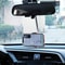 Rotatable Rearview Mirror Phone Mount Retractable GPS Bracket For Safe Driving 2
