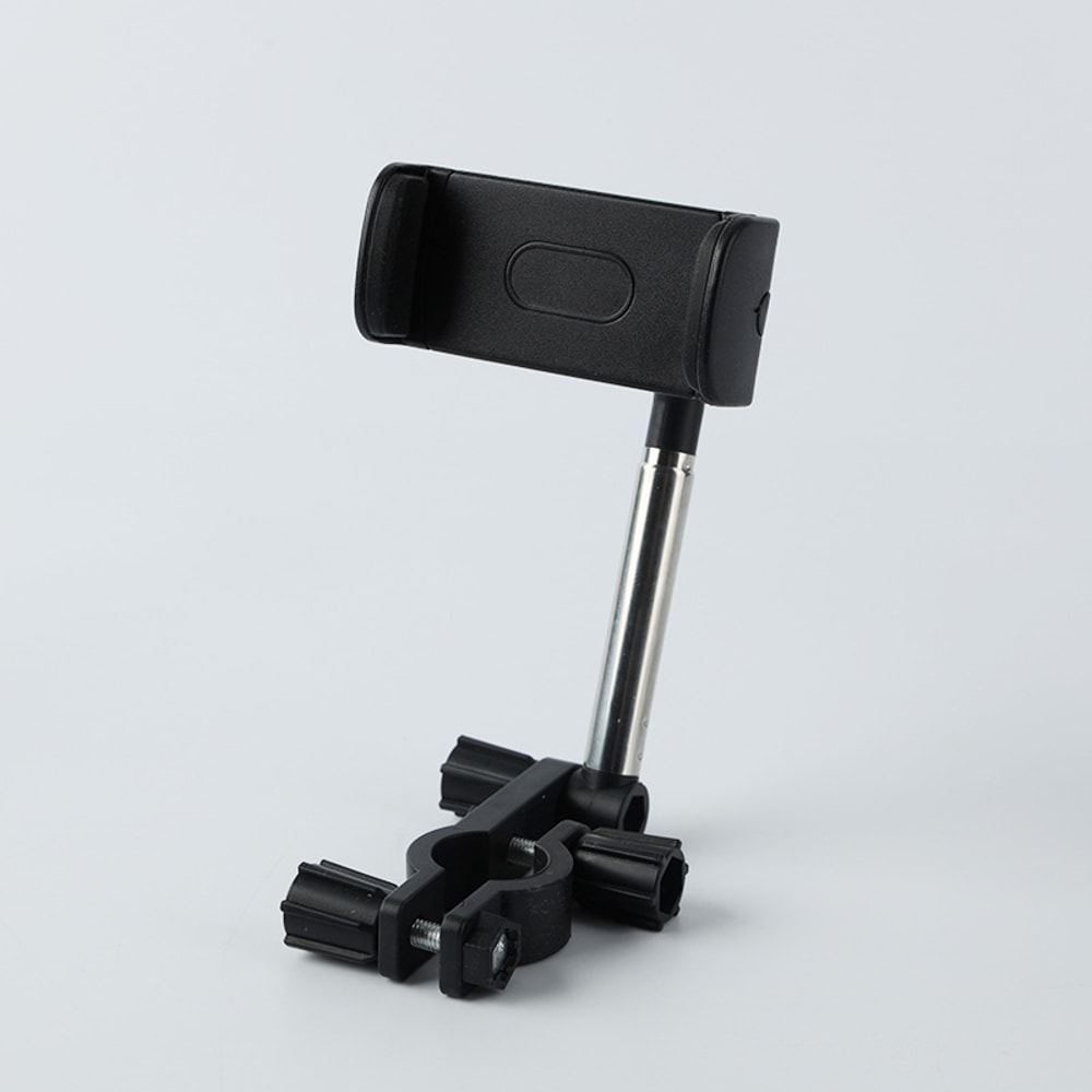 Rotatable Rearview Mirror Phone Mount Retractable GPS Bracket For Safe Driving 5