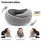 SnailStyle Memory Foam Travel Neck Pillow With Adjustable Support 0