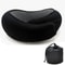 SnailStyle Memory Foam Travel Neck Pillow With Adjustable Support 5