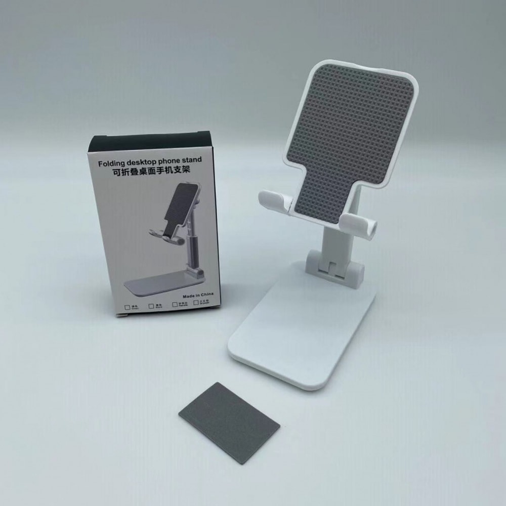 FlexView Adjustable Tablet Stand for Desk and Bed Foldable Phone Holder