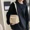 Corduroy Crossbody Bag Small Unisex Shoulder Bag for Daily Commute