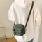 Corduroy Crossbody Bag Small Unisex Shoulder Bag for Daily Commute