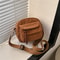 Corduroy Crossbody Bag Small Unisex Shoulder Bag for Daily Commute