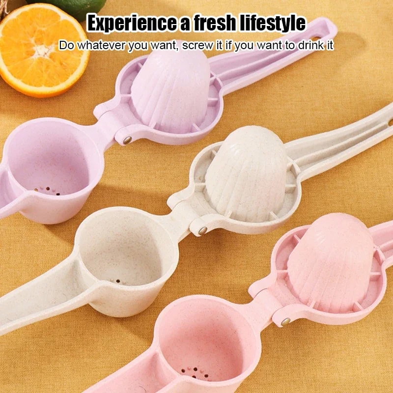 Easy Grip Manual Lemon Squeezer Cup For Fresh Citrus Juice 2