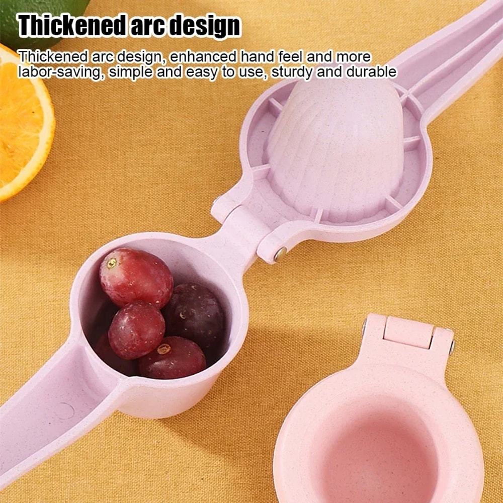 Easy Grip Manual Lemon Squeezer Cup For Fresh Citrus Juice 3