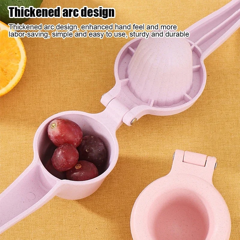 Easy Grip Manual Lemon Squeezer Cup For Fresh Citrus Juice 3