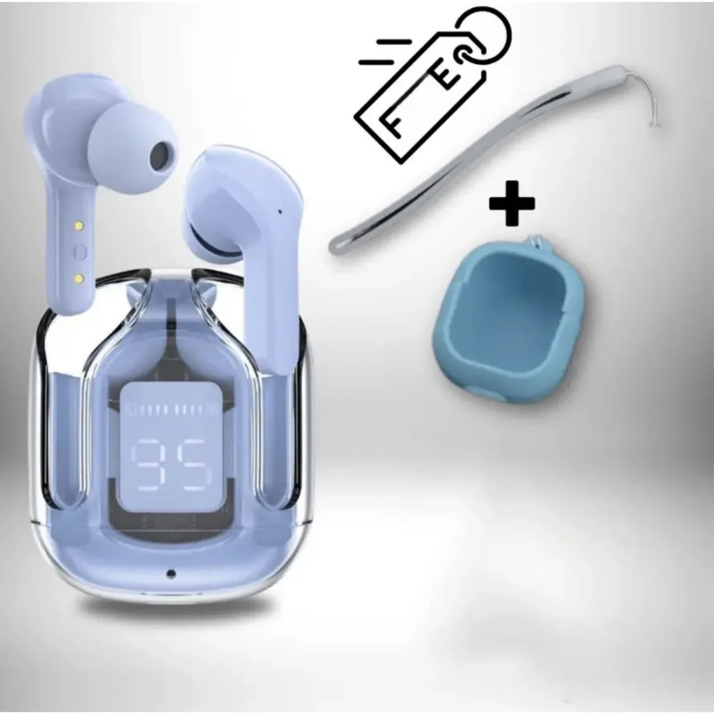 Bluetooth Earbuds Wireless Gaming Headsets Noise Cancelling Earphones with LED Display & Microphone for Sports and Gam