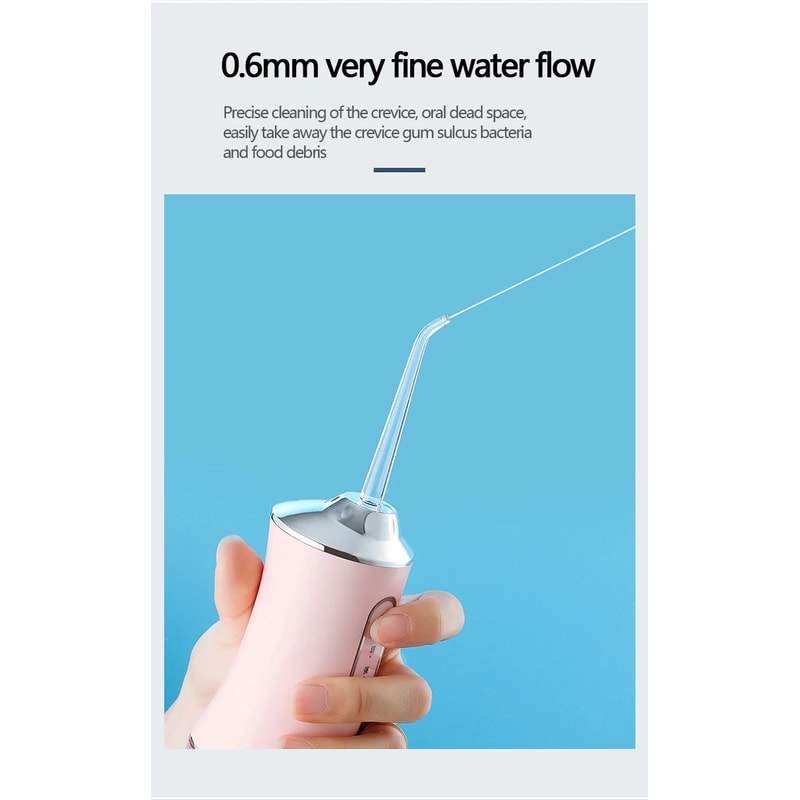 Mornwell Portable Water Flosser Oral Irrigator with Tank