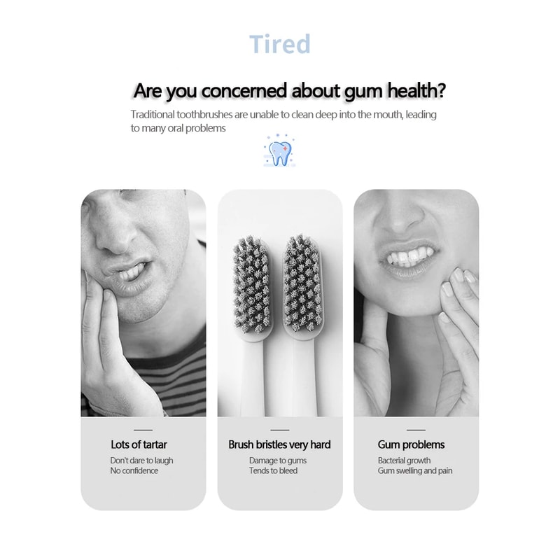 Mornwell Portable Water Flosser Oral Irrigator with Tank