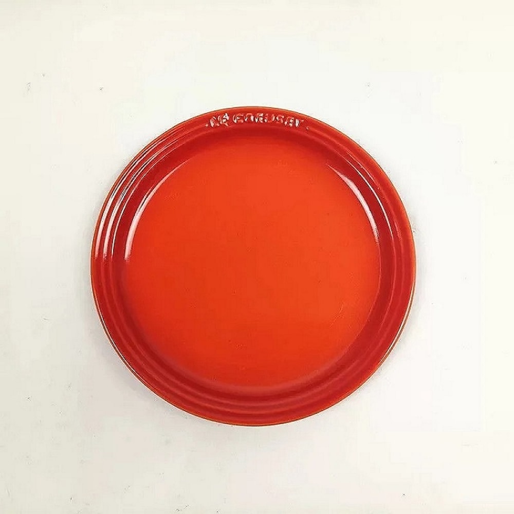 Rainbow Enamel Dinner Plates Set Colorful Round Decorative Tableware 9