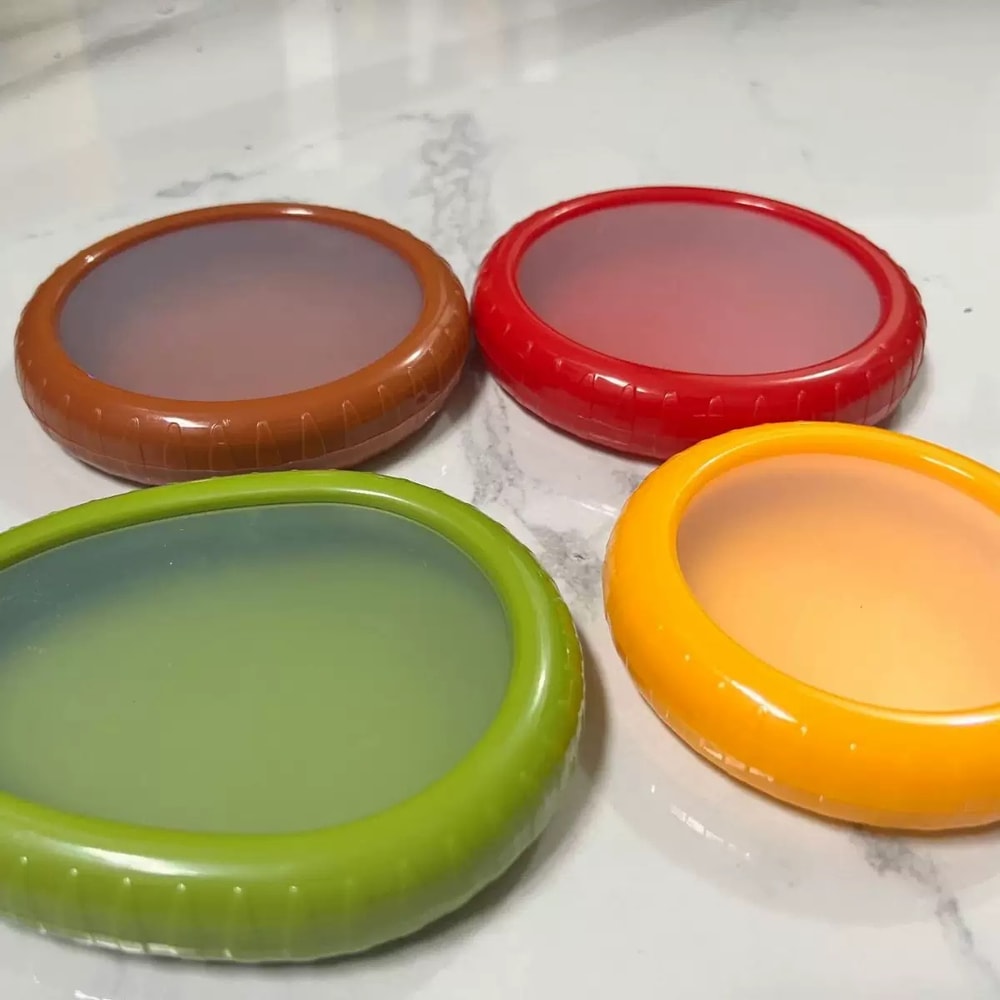 FreshPod Produce Saver Set For Fridge Avocado Lemon Onion Tomato 9