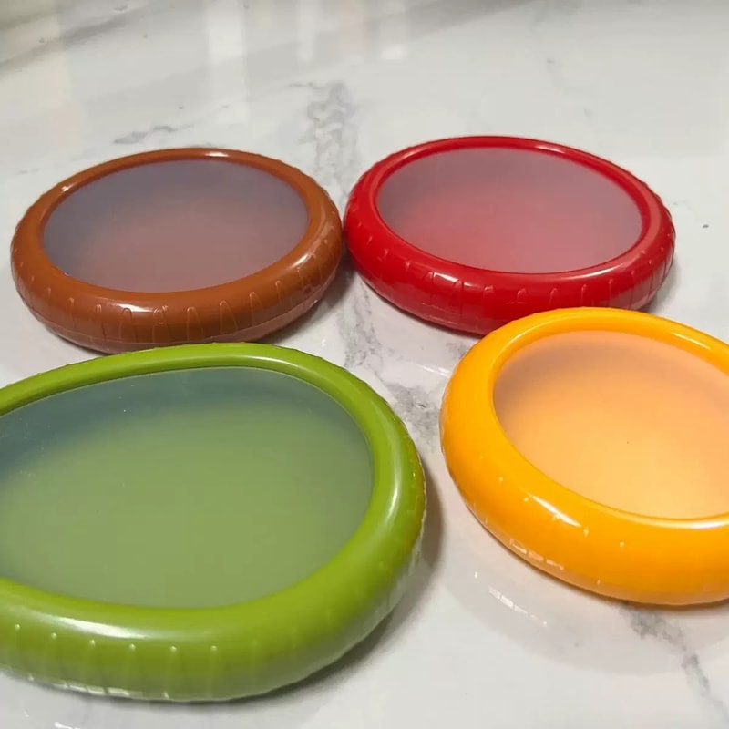 FreshPod Produce Saver Set For Fridge Avocado Lemon Onion Tomato 9