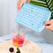 Stackable Silicone Ice Cube Trays With Lids Easy Release Food Grade Freezer Mold 2
