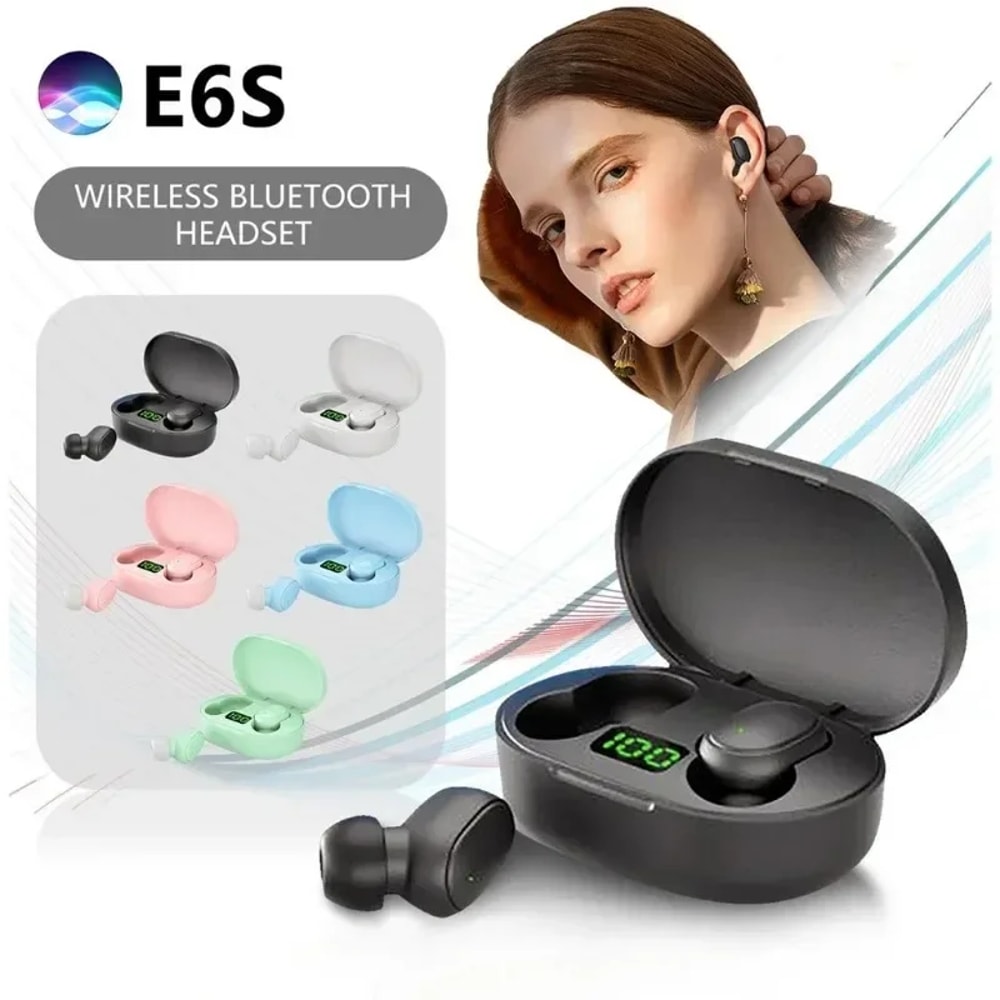Noise Cancelling Wireless Earbuds Bluetooth Headset with Mic
