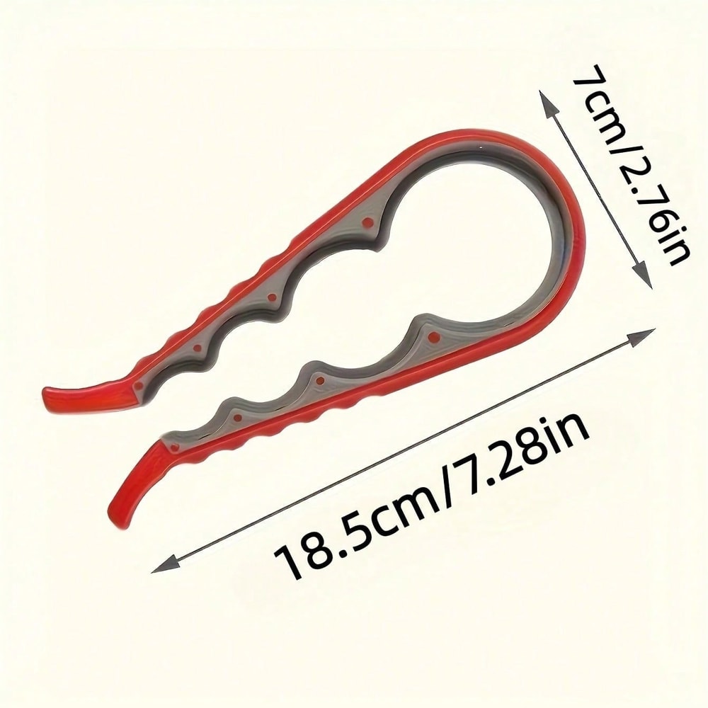 Ergonomic Bottle Opener with Non Slip Handle Multifunctional Portable Kitchen Bar Tool