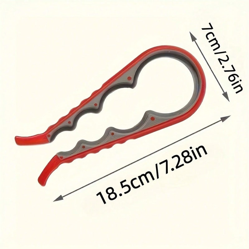 Ergonomic Bottle Opener with Non Slip Handle Multifunctional Portable Kitchen Bar Tool